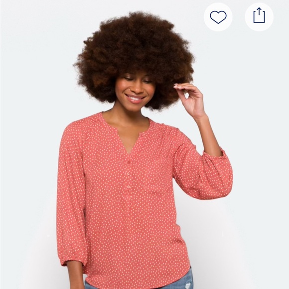 Market & Spruce top - 3/4 length - size small - Picture 8 of 8